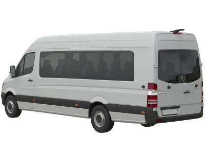 Mercedes-Benz Sprinter 2015 MiniBus L4H2 3D model