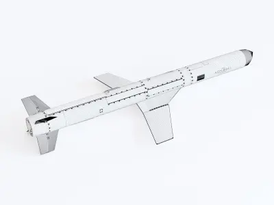 Missile 03 3D model by homeworlds