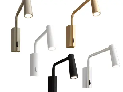 GAMMA EXTEND Reading lamp By LEDS C4 Low-poly 3D model