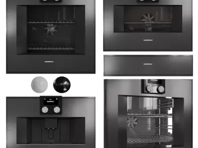Gaggenau Oven Collection 04 3D model