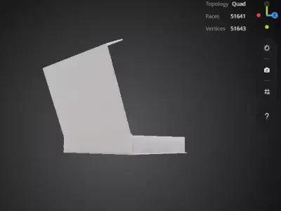 Open Packaging Mockup 3D model