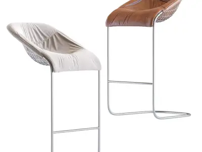 Cortina Barstool 3D model