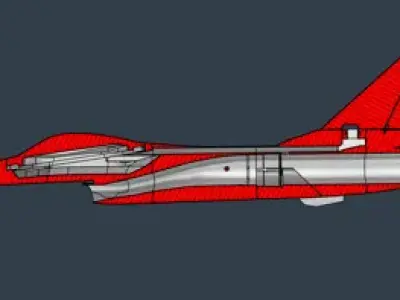 F-16 falcon RC Jet Fighter 64mm EDF 3D print model