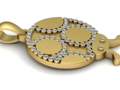 AIM INSECT PENDANT 3D PRINTABLE MODLE 3D print model
