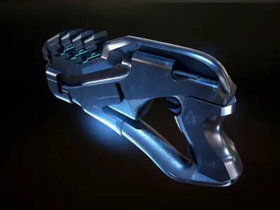 Arc Pistol Mass Effect 3D model