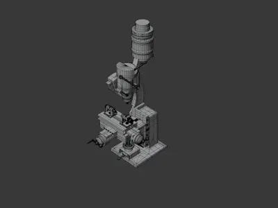 Nora Milling Machine 3D model