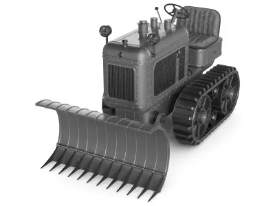 Snow Plow 3D model buy