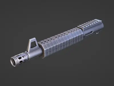 Hardsurface - Weapon 3D model