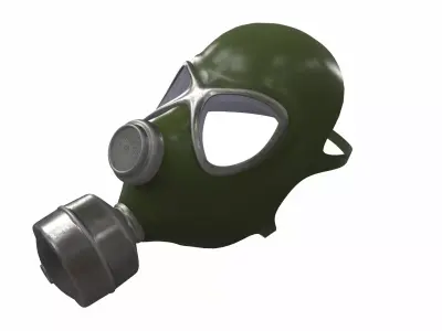Gas Mask 09 3D model