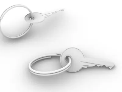 Simple Key - Fraisa 3D model