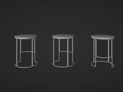 Hardie Stools 3D model