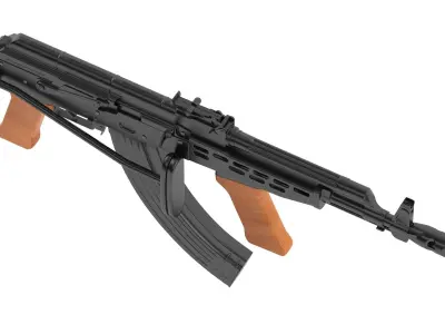 AMD-65 Assault Rifle 3D model purchase