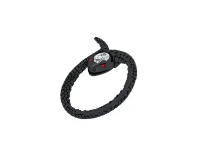 Snake Ring 3D print model