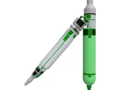 Futuristic Medical Dispenser Kit 3D model