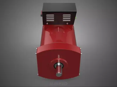 STANDARD ELECTRIC MOTOR GENERATOR ALTERNATOR DYNAMO GENERATION 3D model