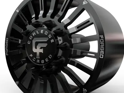 corleone  front dritto dually wheel 3D print model