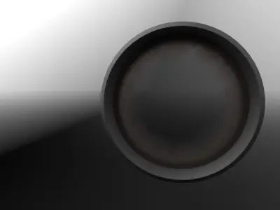  High-Resolution Weapon Lens Model Low-poly 3D model