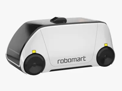 Robomart 3D model