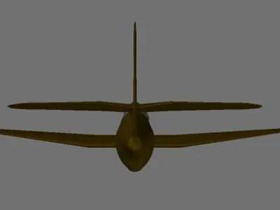 Avenger Plane 03 3D model