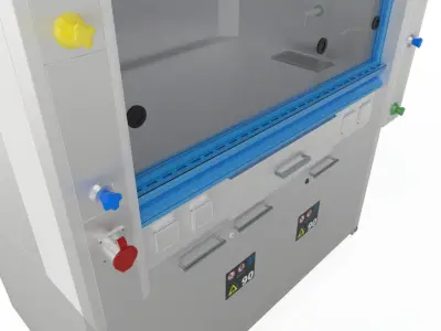 FUME HOOD CABINETS  3D model