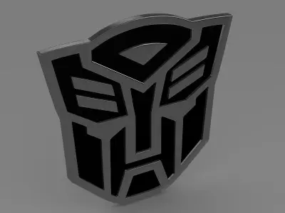 Transformer Logo 3D model