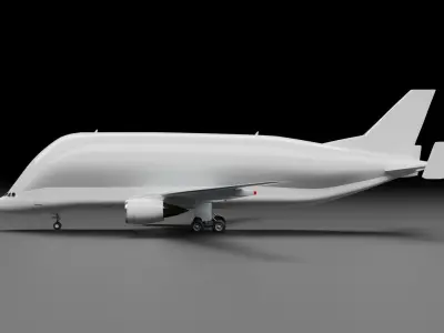 Airbus A300 Beluga 3D model buy