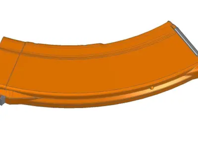 AKM mag 3D model