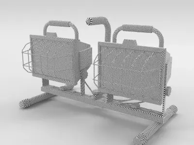 Work light 4 3D model