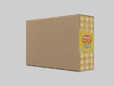 Crackers Box model 3D model
