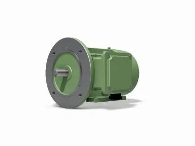 80 B35 Right IEC electric motor - 3D CAD model 3D model