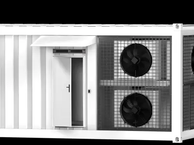 date container 3D model