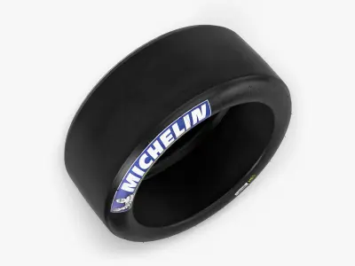 Michelin Race Slick Low-poly 3D model