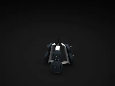 Disk Rack 3D model