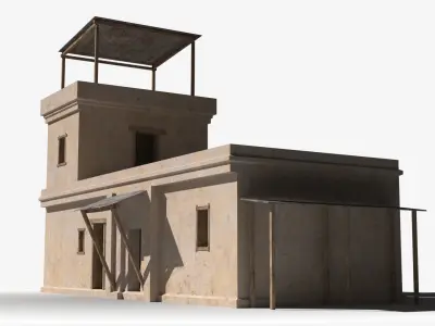 Arab x17 Low-poly 3D model