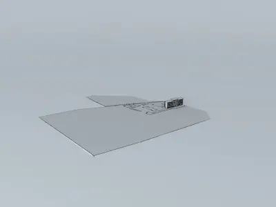 Residence fighter jet 3D model