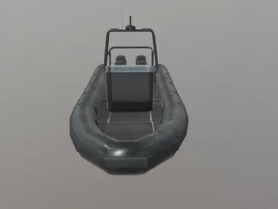 Modular Rib Low-poly 3D model