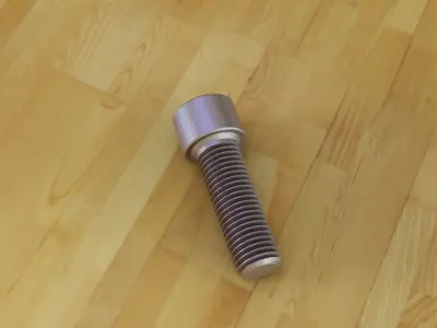 Metal Bolt 3D print model