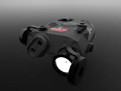 AN - PEQ 15 LASER POINTER  Low-poly 3D model