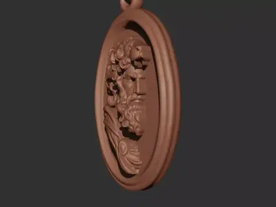 Hercules Pendant 3D print model