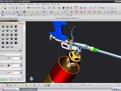 foamheater a parasolid xt model 3D model