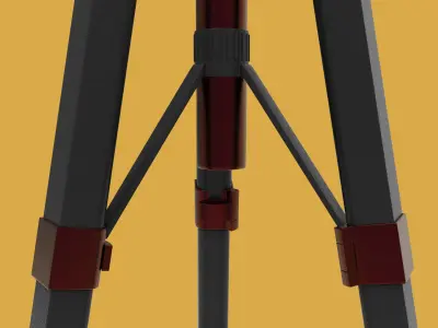 Camera Tripod 3D Model 3D model