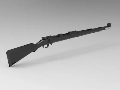 Karabiner 98k rifle 3D model purchase