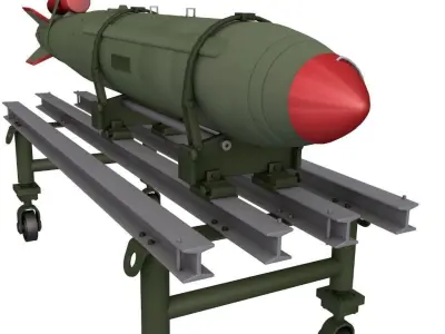 Israel Nuclear Weapons 3D model
