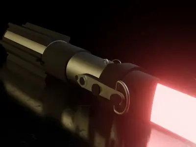 Darth Vader Lightsaber 3D model