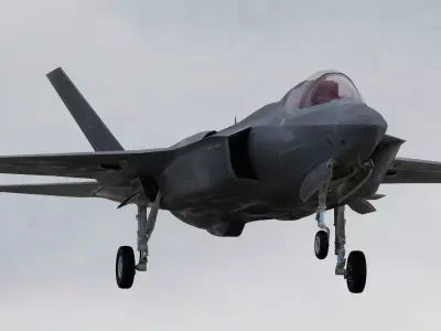 Lockheed Martin F-35A Lightning II Air Force  CTOL 3D model