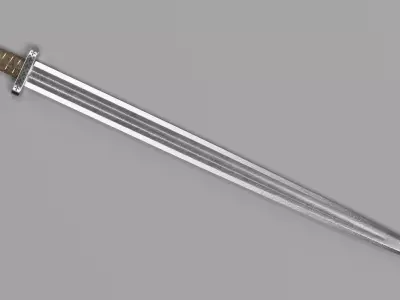 -Viking Sword V4- 3D model