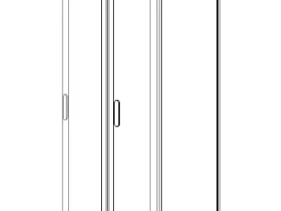 GABINETE HUAWEI 2 PUERTAS 3D model