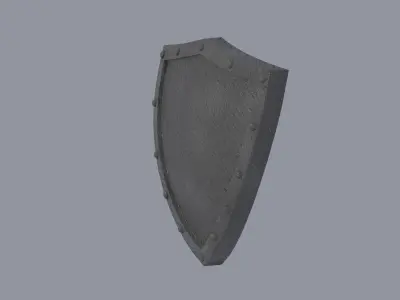 Shield 3D model 5