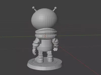 Alien Hoodie Collectible Figurine for Resin Printing Free 3D print model