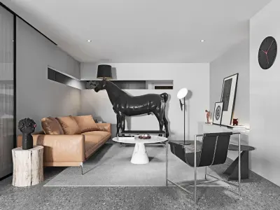 office interior 3D model 12